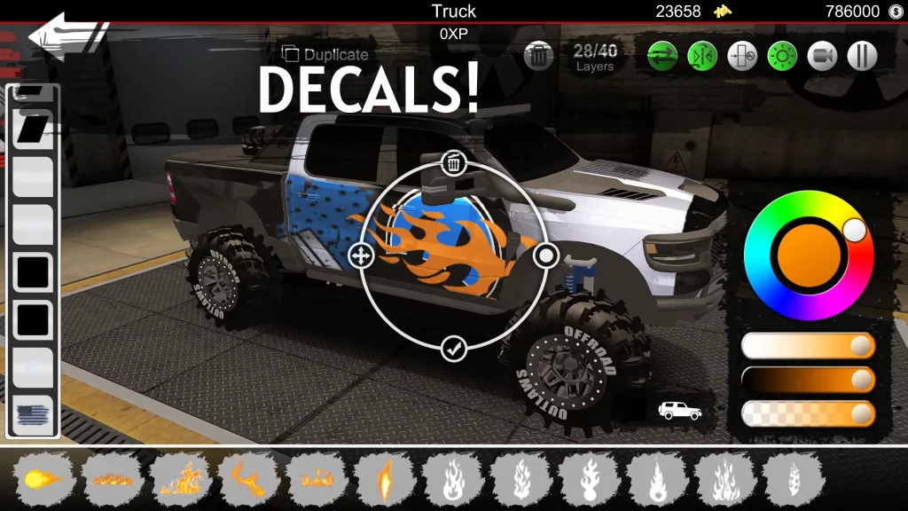 Offroad Outlaws MOD APK Preview Image